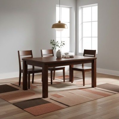 Dining Table Classic Wooden Table Luxurious XXL 80x140 cm Extendable Table 80x180 cm