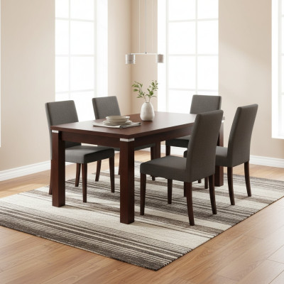 Dining table wooden table XXL conference table 80x140cm extendable to 80x180cm