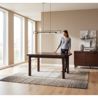 Table Dining Table Wooden Table XXL Conference Table 100X200cm Extendable 200X300cm