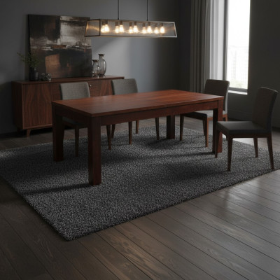 Table Dining Table Wood Table XXL Conference Table S24 90X90cm Extendable