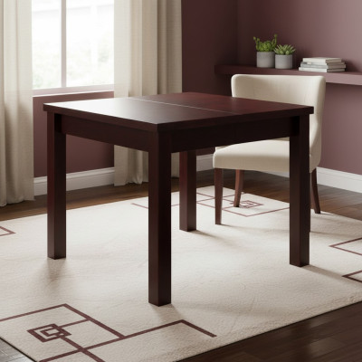 Table Dining Table Wooden Table XXL Conference Table 90x120cm Extendable 90x270 cm