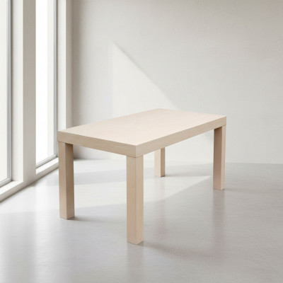 Table dining table wood table XXL conference table 90 x 160 cm extendable 160x210 cm
