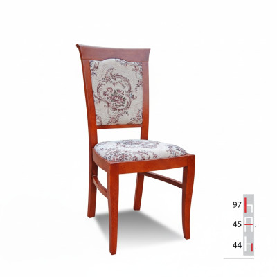 Solid wood chair dining room chair designer leather classic decorative chair wood