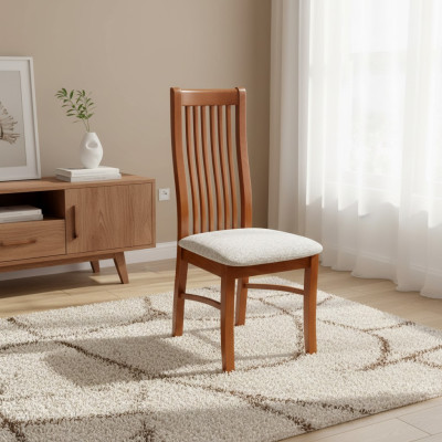 Solid wood chair dining chair designer leather chair decorative chairs