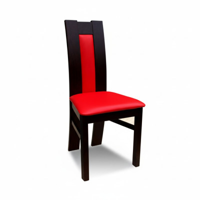 SOLID WOOD CHAIR WOOD DESIGNER RED CHAIR DINING CHAIR CLASSIC DECORATIVE