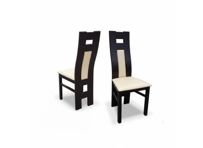 Solid wood white chair wood designer chair dining chair modern decorative