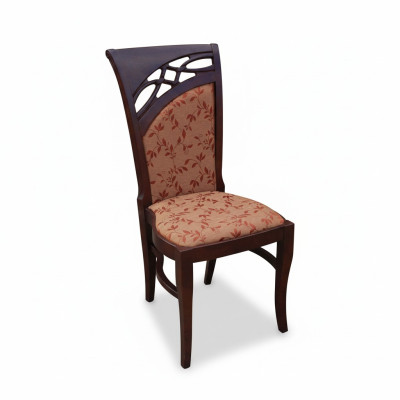SOLID WOOD WOOD BROWN CHAIR MODERN DESIGNER DINING CHAIR KITCHEN DECORATIVE