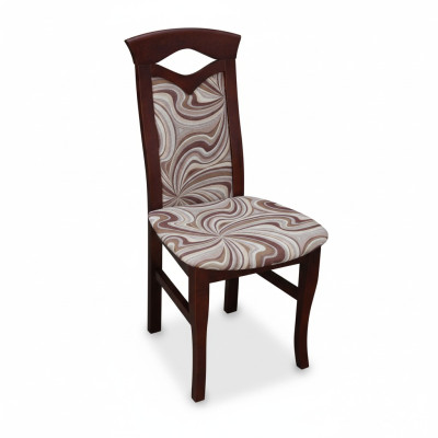 Solid Wood White Chair Modern Designer Dining Chair Kitchen Decorative
