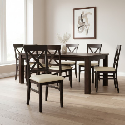 Solid wood chair modern country designer dining chair kitchen decorative