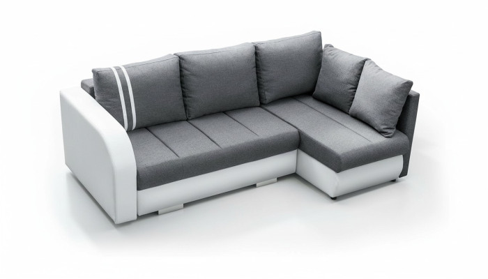 Sofa Sleeper Sofa Designer Sofa with Bed Function + Storage Compartment Corner Sofa Couch NEW