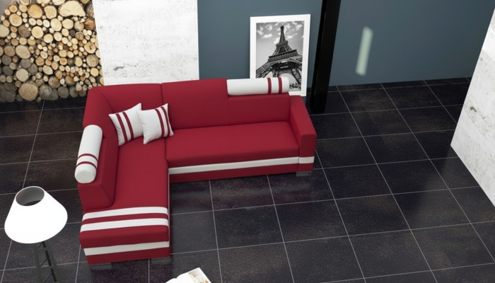 Sofa Sleeper Sofa Designer Sofa with Bed Function + Storage Corner Sofa Couch NEW