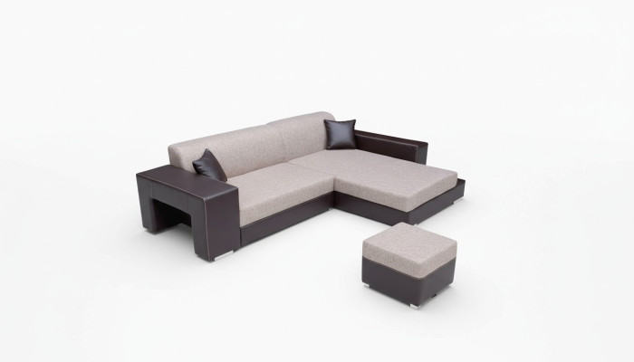 Sofa Sleeper Sofa Designer Sofa with Bed Function + Storage Compartment Corner Sofa Couch NEW