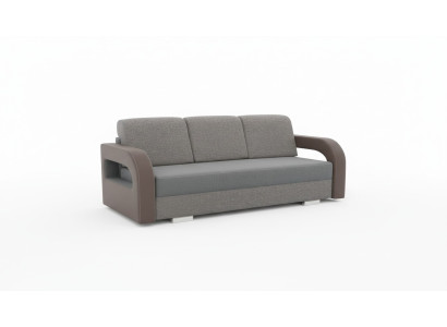 Sleeper Sofa Foldable Couch 3-Seater Sleeping Function + Storage Box Couch Design Sofa