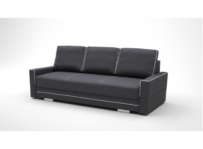 Sleeper Sofa Convertible Couch 3-Seater Sleeping Function + Storage Compartment Couch Sofa Convertible Sofa