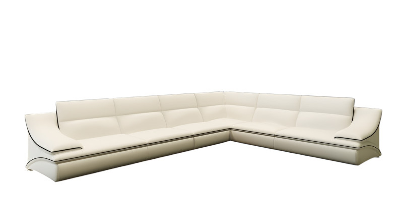 Sectional sofa upholstery suite couch sofa living landscape seat corner fabric leather