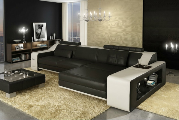 Exclusive Living Comfort Give your home luxury with our luxury L-sofa