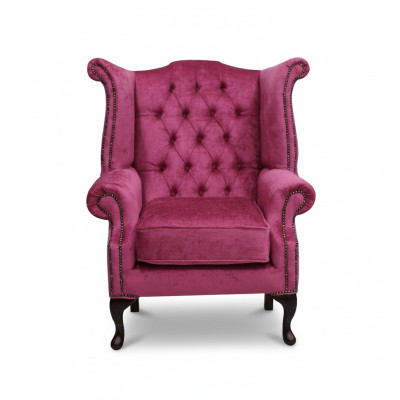 Chesterfield wingback armchair club lounge TV sofa relax seat new