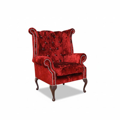 Wing chair Chesterfield chair seat club lounge TV sofa recliner new