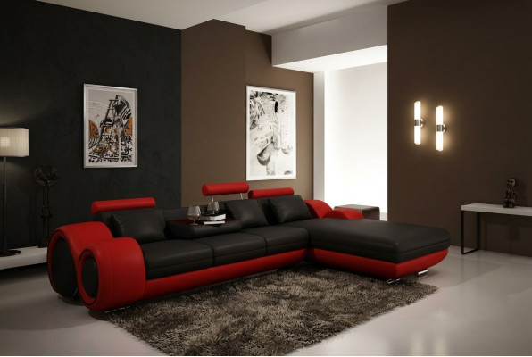 Elegant Living Luxurious Corner Sofa in Perfect L-Shape Sofa Living Room