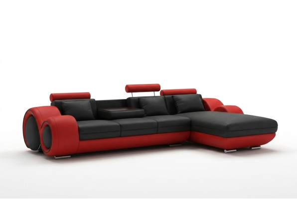 Elegant Living Luxurious Corner Sofa in Perfect L-Shape Sofa Living Room