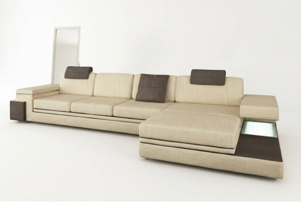 Design leather sofa couch upholstery living area set corner textile