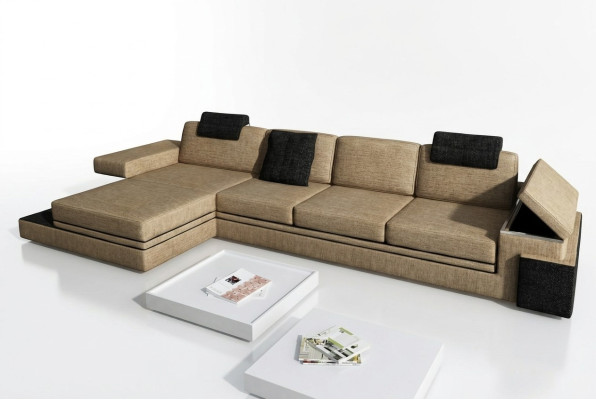 Design leather sofa couch upholstery suite living landscape corner textile