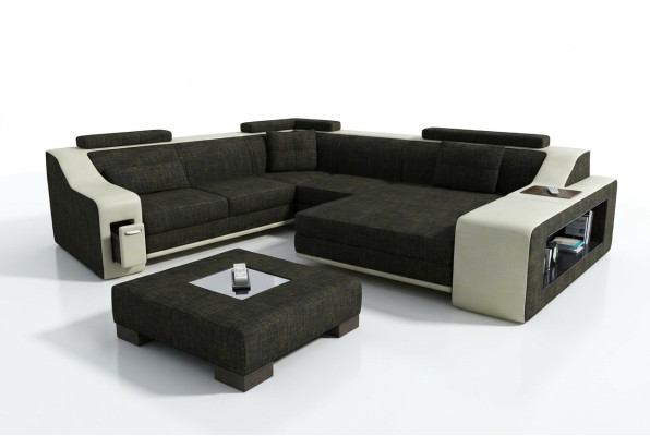 Design corner sofa sofa couch upholstery seat sofas corner suite textile leather