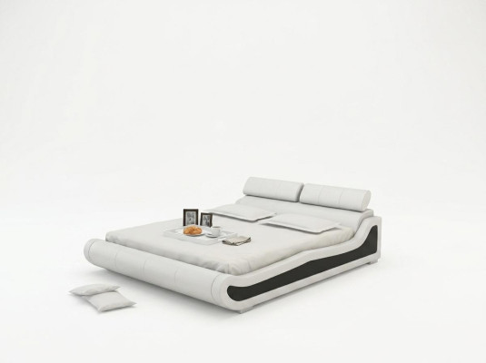 Luxury Leather Bed Design Upholstered Double Beds Modern Marriage 140/160/180 cm