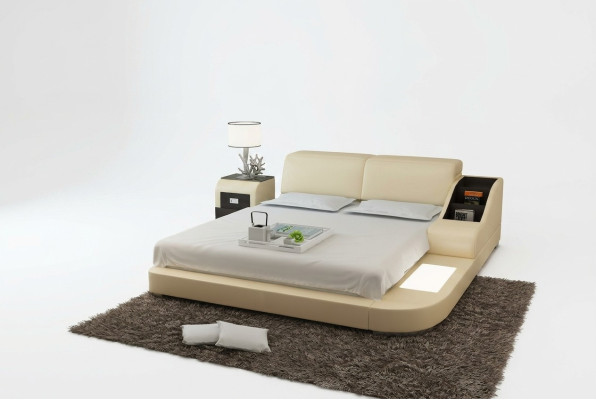 Waterbed Hotel Double Bed Beds Complete Leather Bed Upholstered Bed Water LB8815