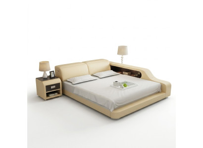 Waterbed Hotel Double Bed Beds Complete Leather Bed Upholstered Bed Water LB8818