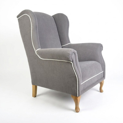 Design lounge chair dining armchair relax upholstered gastronomy chair armchair