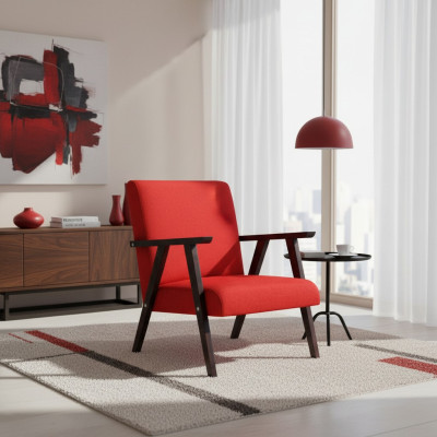 Design Lounge Club Chair Dining Room Recline Relax Upholstered Restaurant Chairs Armchair PRL